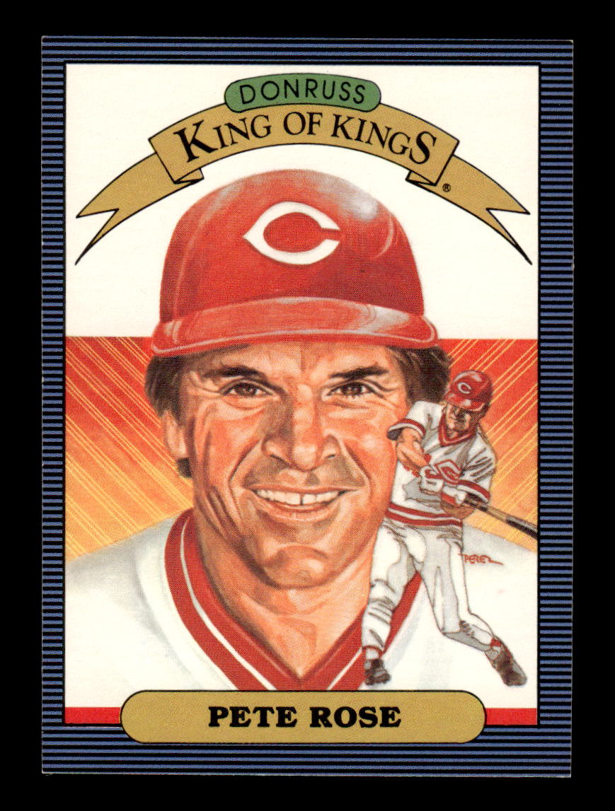 1986 Donruss #653 Pete Rose Cincinnati Reds VG MM26013513