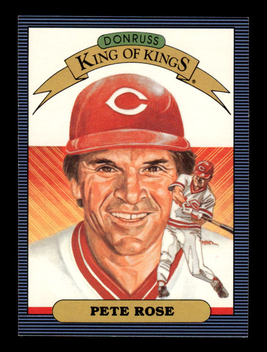 1986 Donruss #653 Pete Rose Cincinnati Reds VG MM26013513