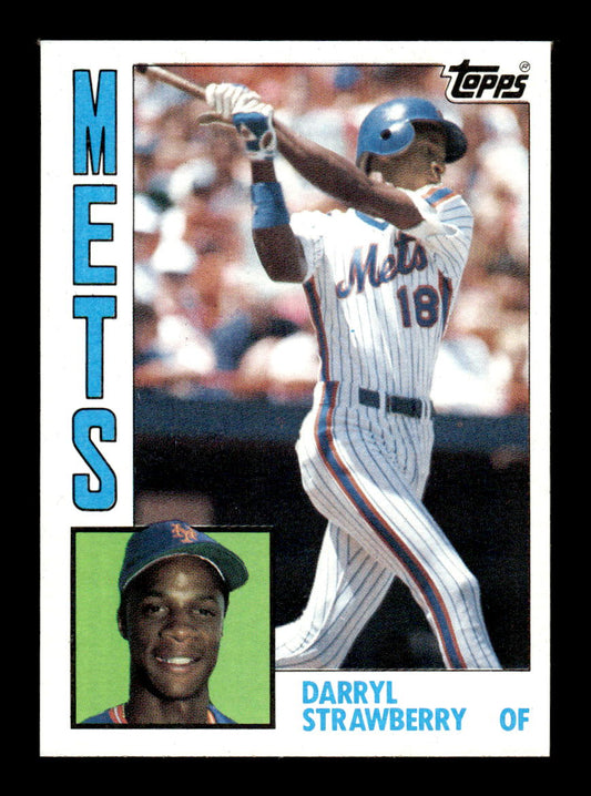1984 Topps #182 Darryl Strawberry New York Mets VG MM26013517