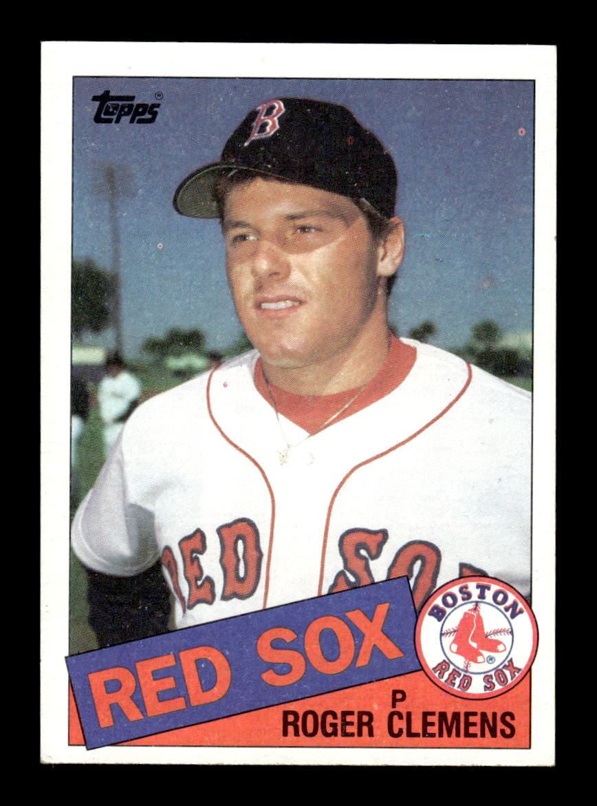 1985 Topps #181 Roger Clemens Boston Red Sox VG MM26013519