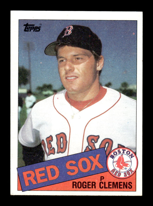 1985 Topps #181 Roger Clemens Boston Red Sox VG MM26013519