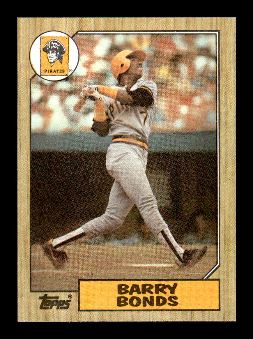 1987 Topps #320 Barry Bonds Pittsburgh Pirates VG MM26013520