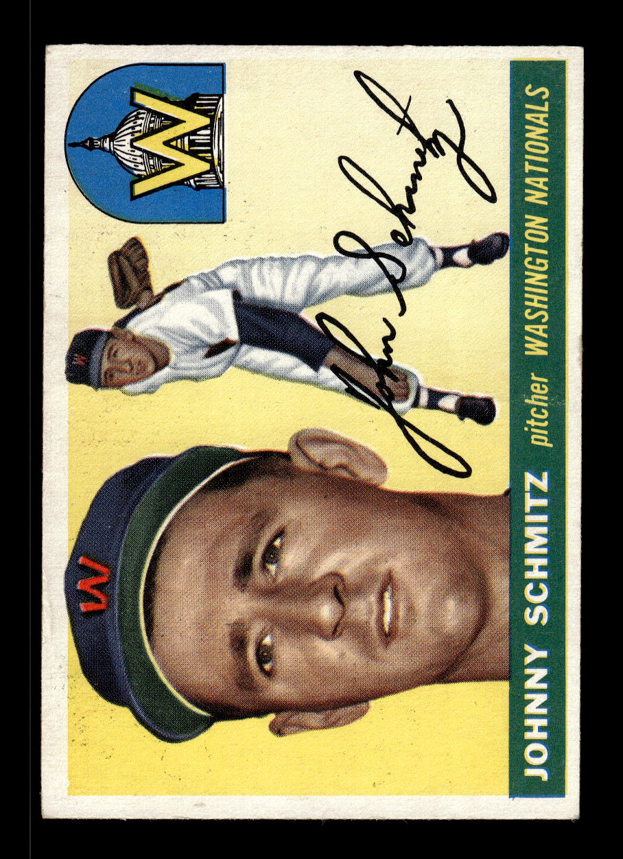 1955 Topps #159 Johnny Schmitz Washington Senators VG MM26013736