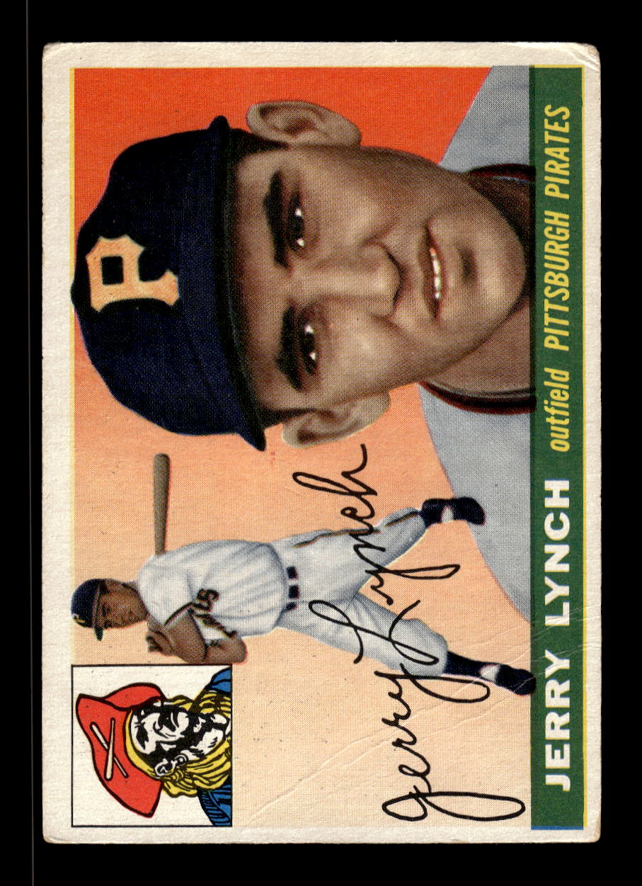1955 Topps #142 Jerry Lynch Pittsburgh Pirates VG MM26013744