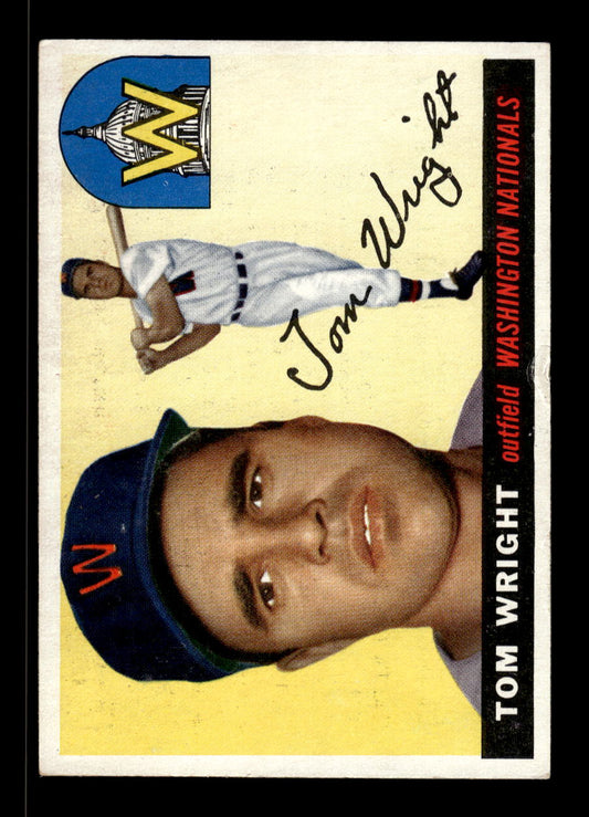 1955 Topps #141 Tom Wright Washington Senators VG MM26013745