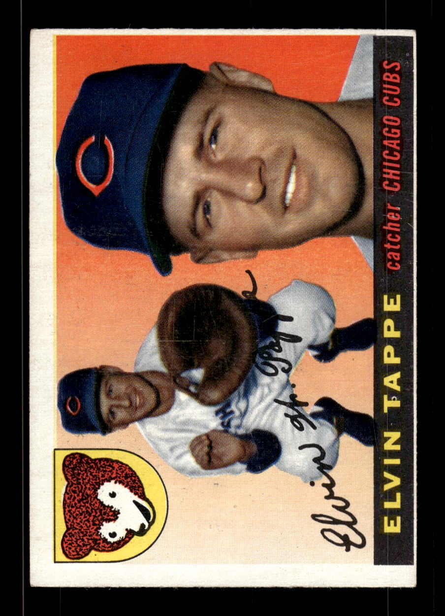 1955 Topps #129 Elvin Tappe Chicago Cubs VG MM26013754