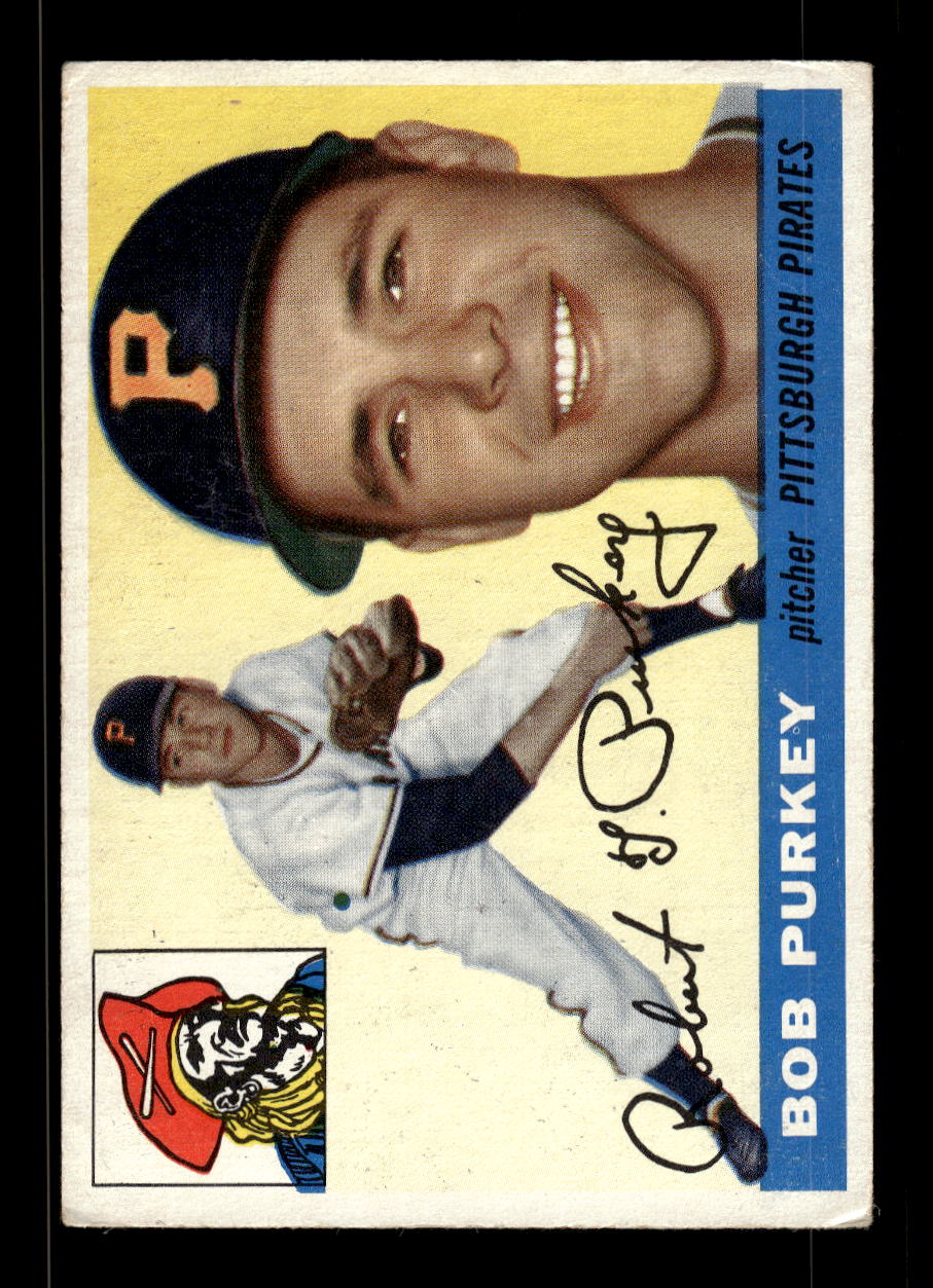 1955 Topps #118 Bob Purkey Pittsburgh Pirates VG MM26013758