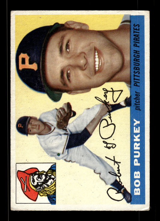 1955 Topps #118 Bob Purkey Pittsburgh Pirates VG MM26013758