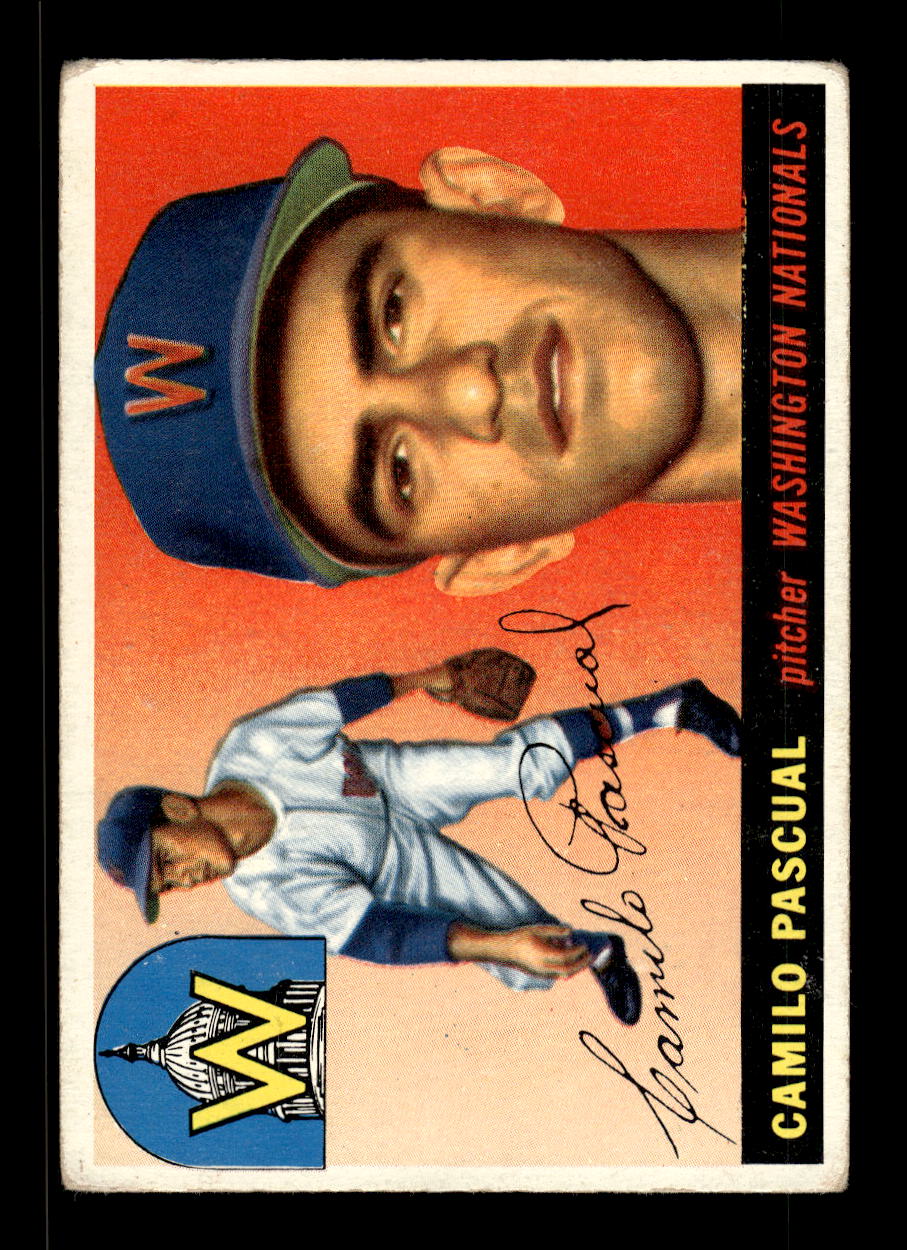 1955 Topps #84 Camilo Pascual Washington Senators VG MM26013777