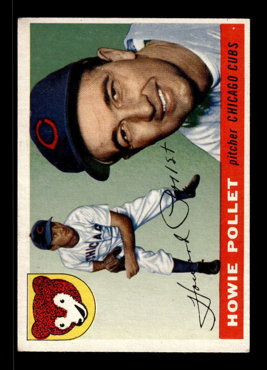 1955 Topps #76 Howie Pollet Chicago Cubs VG MM26013779
