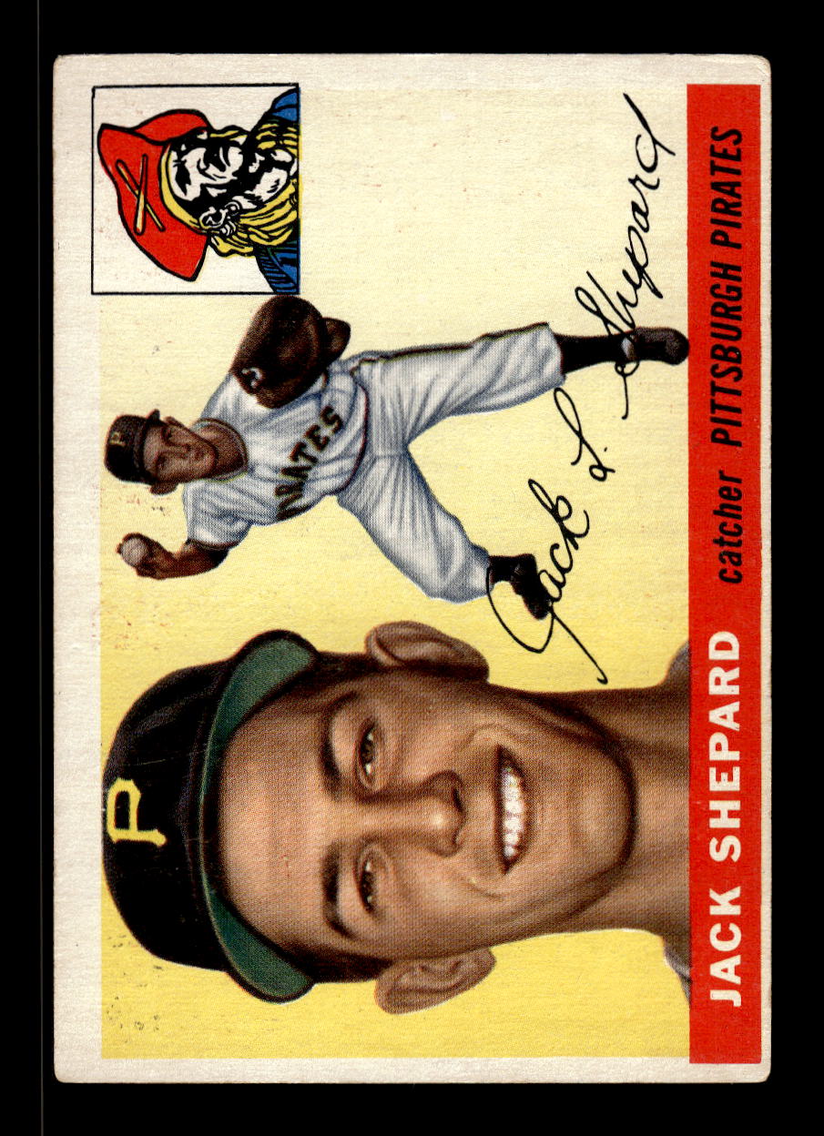 1955 Topps #73 Jack Shepard Pittsburgh Pirates VG MM26013780