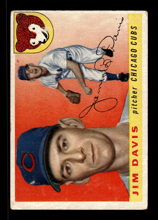 1955 Topps #68 Jim Davis Chicago Cubs VG MM26013782