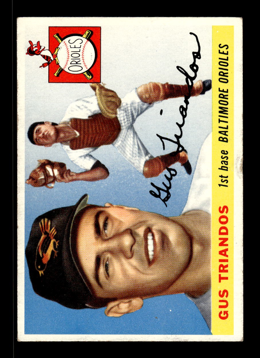 1955 Topps #64 Gus Triandos Baltimore Orioles VG MM26013784