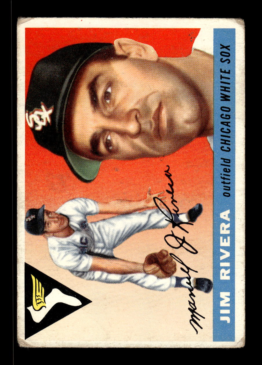 1955 Topps #58 Jim Rivera Chicago White Sox VG MM26013787