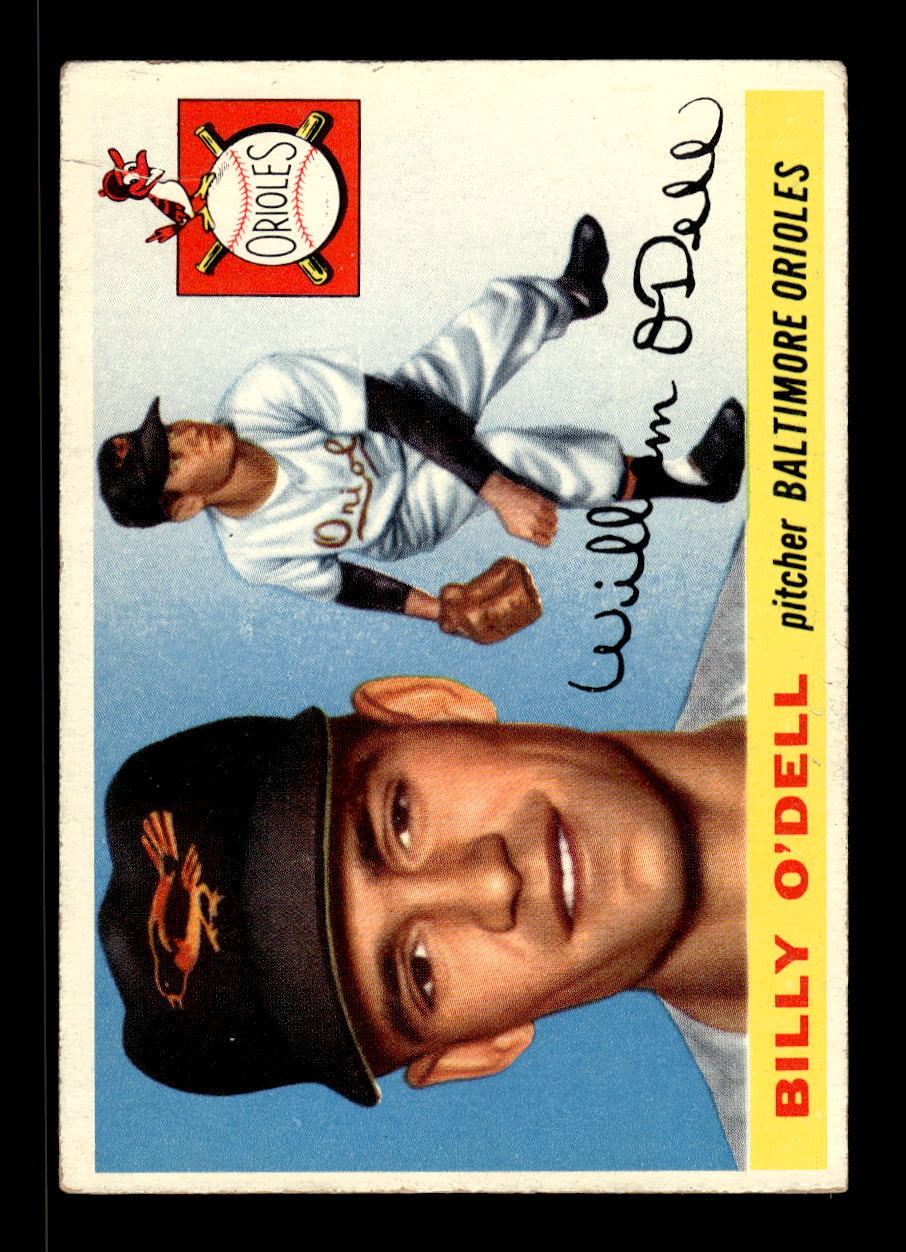 1955 Topps #57 Billy O'Dell Baltimore Orioles VG MM26013788