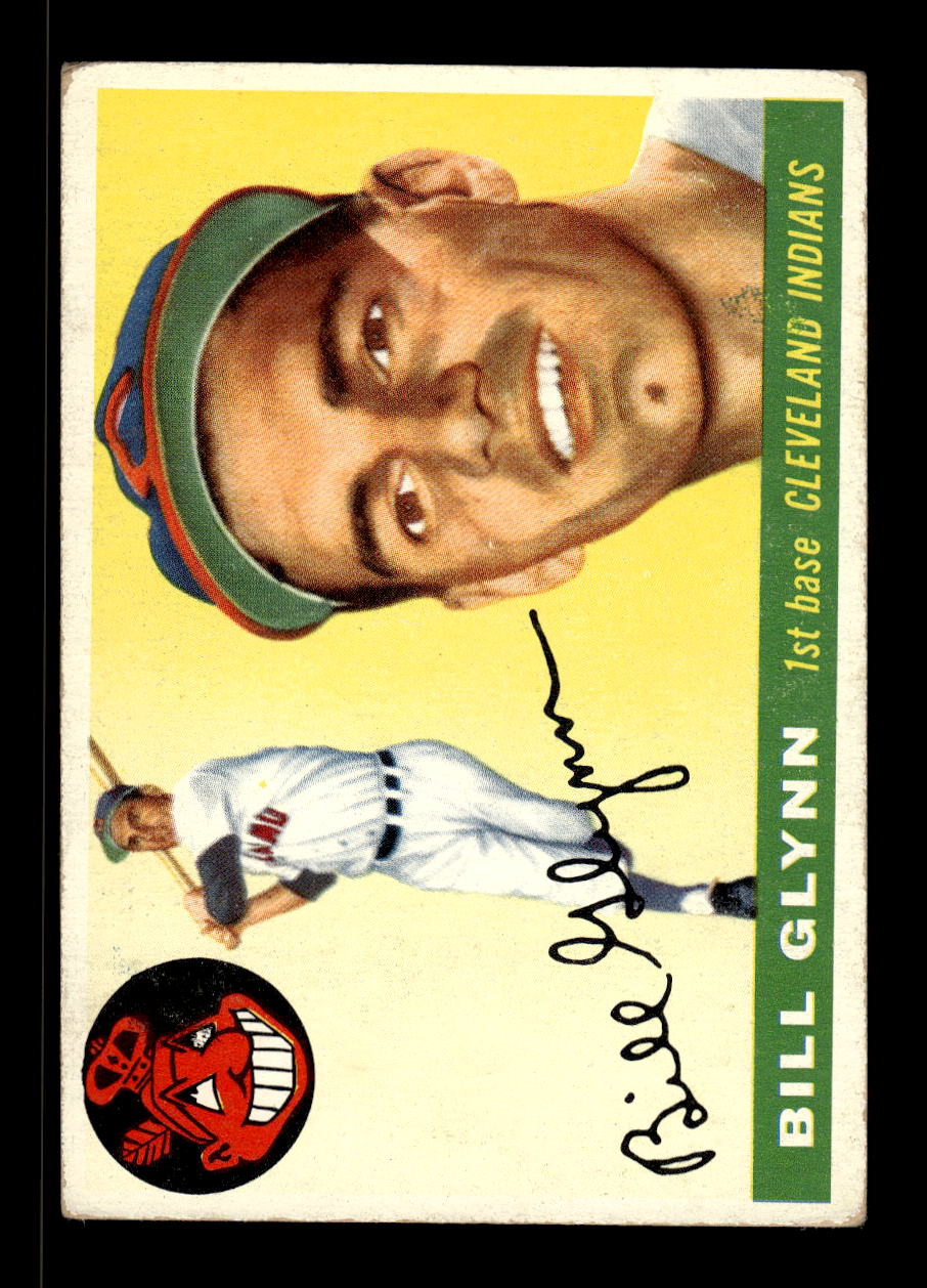 1955 Topps #39 Bill Glynn Cleveland Indians VG MM26013793