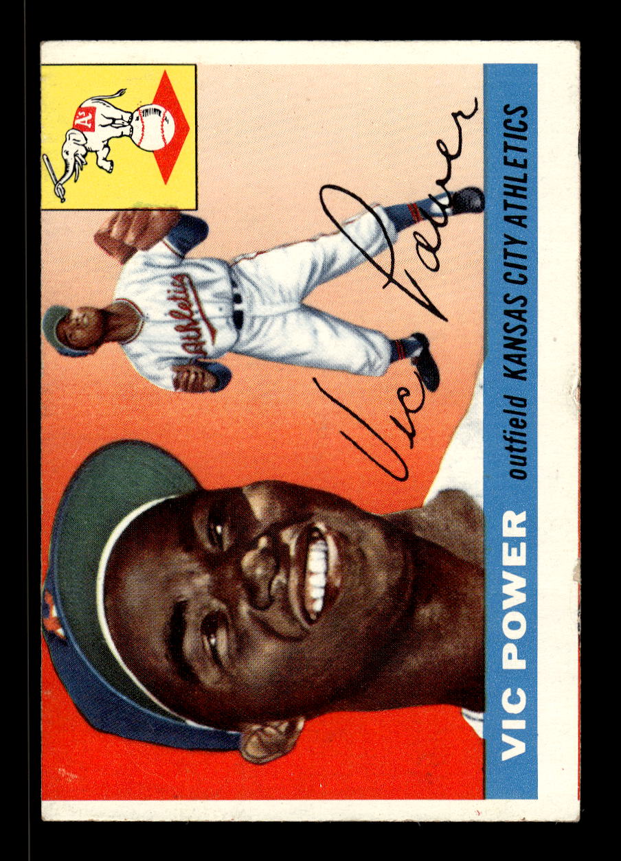 1955 Topps #30 Vic Power Kansas City Athletics VG MM26013794