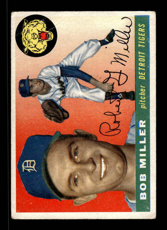 1955 Topps #9 Bob Miller Detroit Tigers VG MM26013800