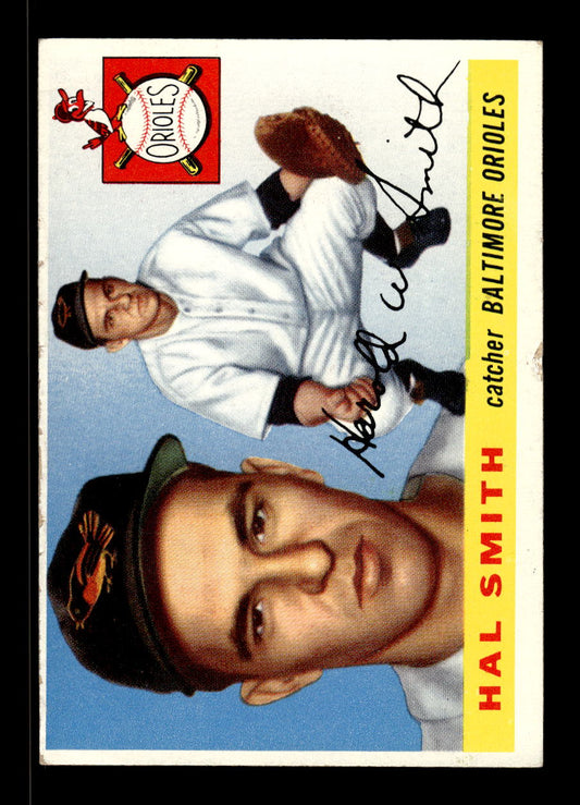 1955 Topps #8 Hal Smith Baltimore Orioles VG MM26013801