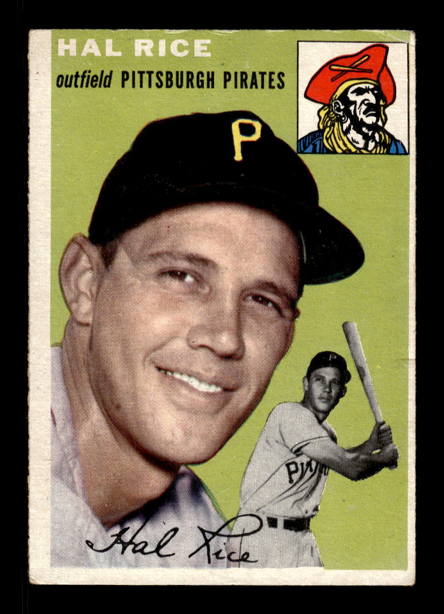 1954 Topps #95 Hal Rice Pittsburgh Pirates VG MM26013808