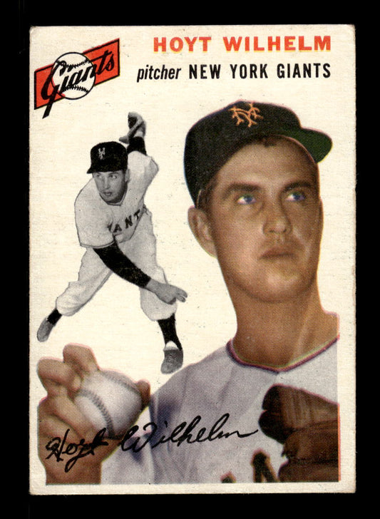 1954 Topps #36 Hoyt Wilhelm New York Giants VG MM26013812