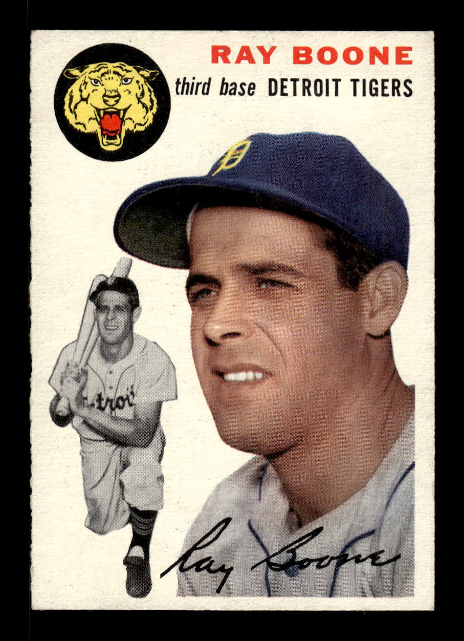 1954 Topps #77 Ray Boone Detroit Tigers VGEX MM26013814