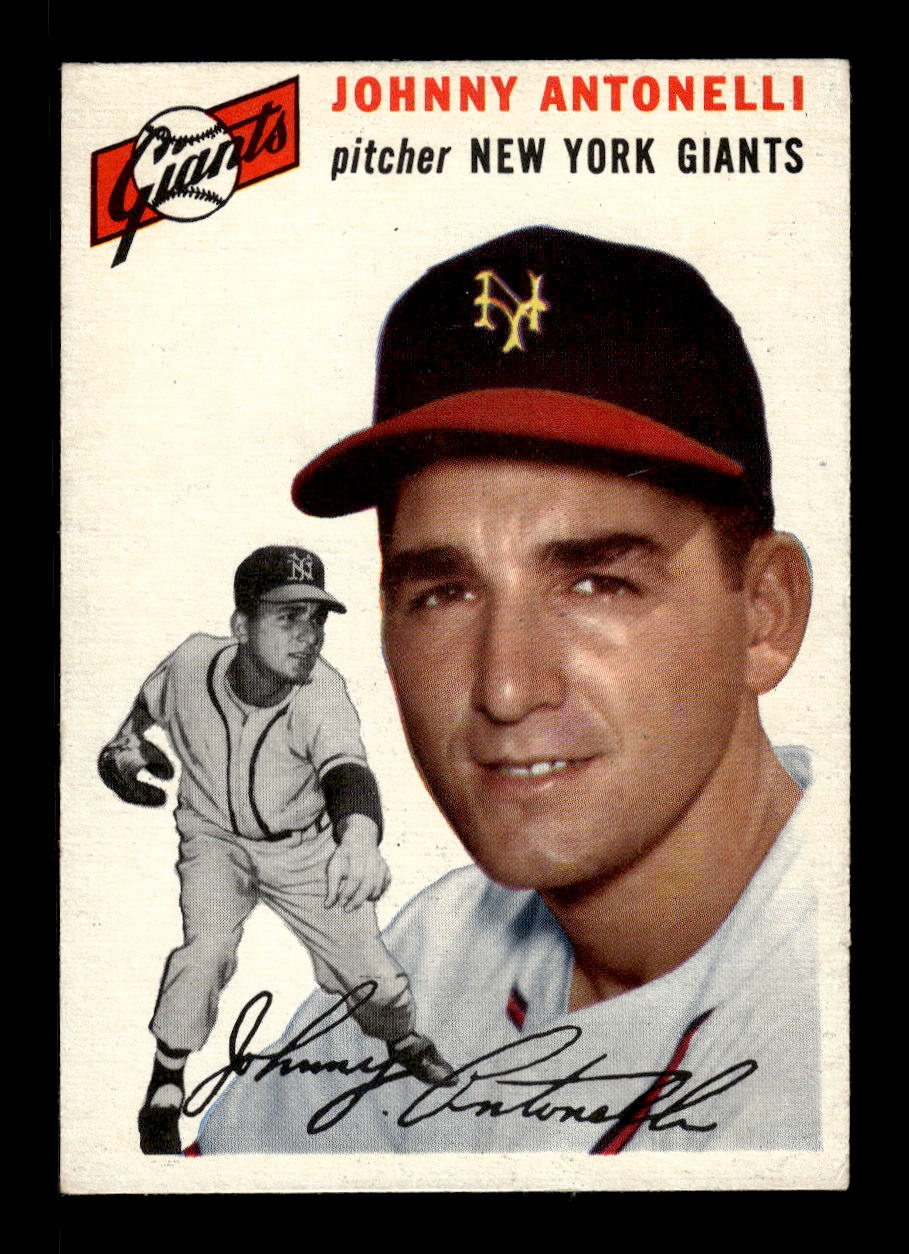 1954 Topps #119 Johnny Antonelli New York Giants VGEX MM26013818