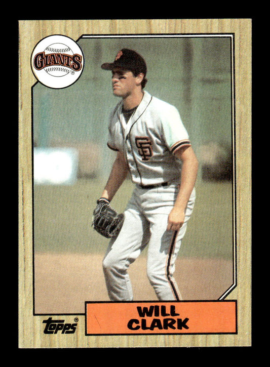 1987 Topps #420 Will Clark San Francisco Giants NMT MM26013922