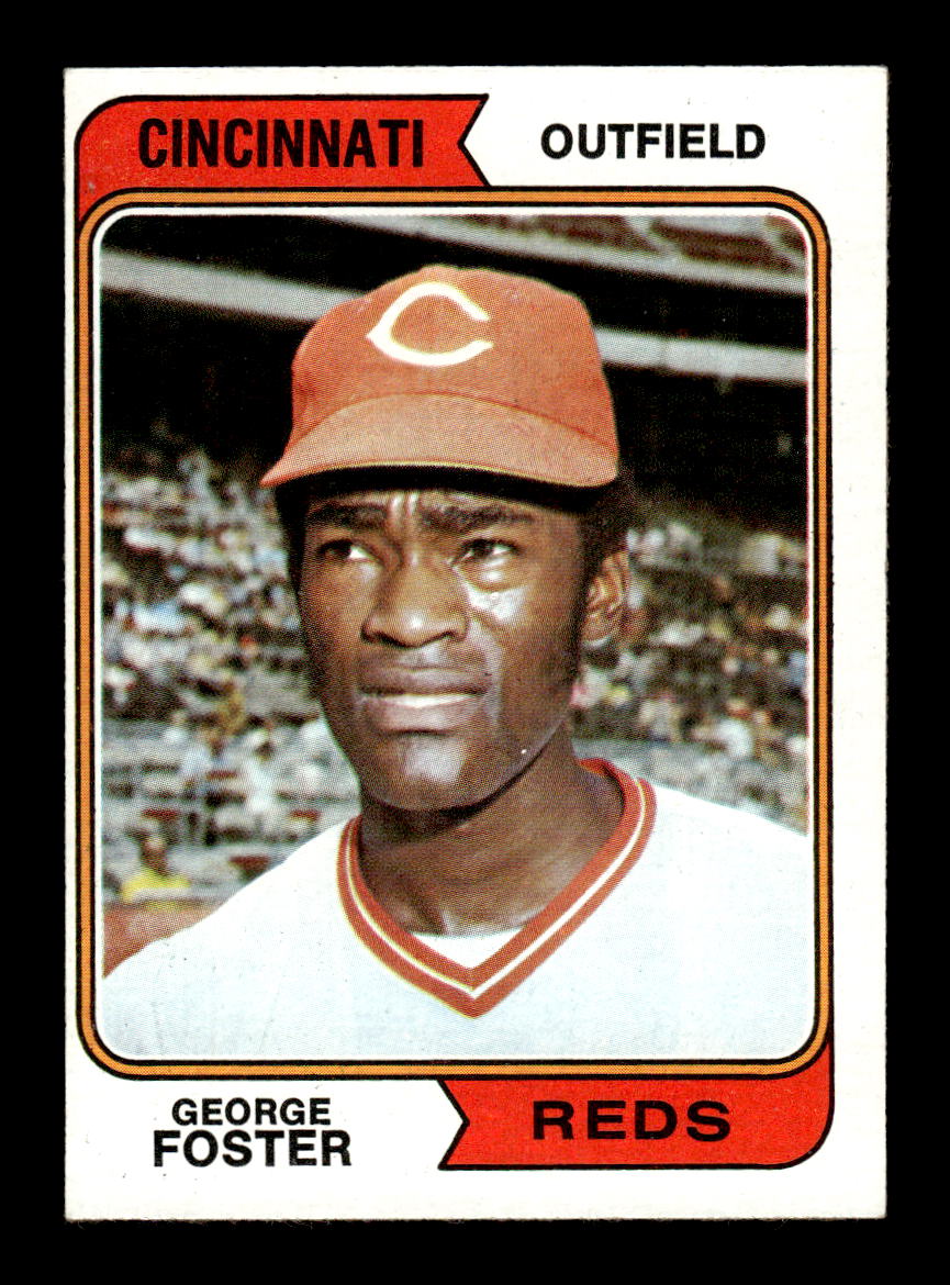 1974 Topps #646 George Foster Cincinnati Reds EX MM26013936