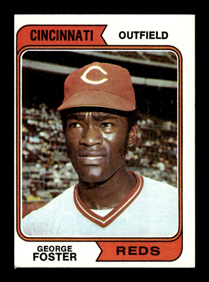 1974 Topps #646 George Foster Cincinnati Reds EX MM26013938
