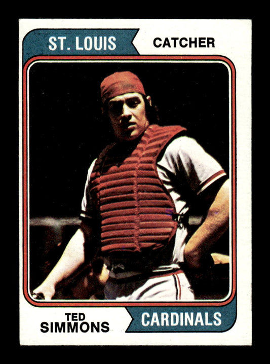 1974 Topps #260 Ted Simmons St. Louis Cardinals EX MM26013942