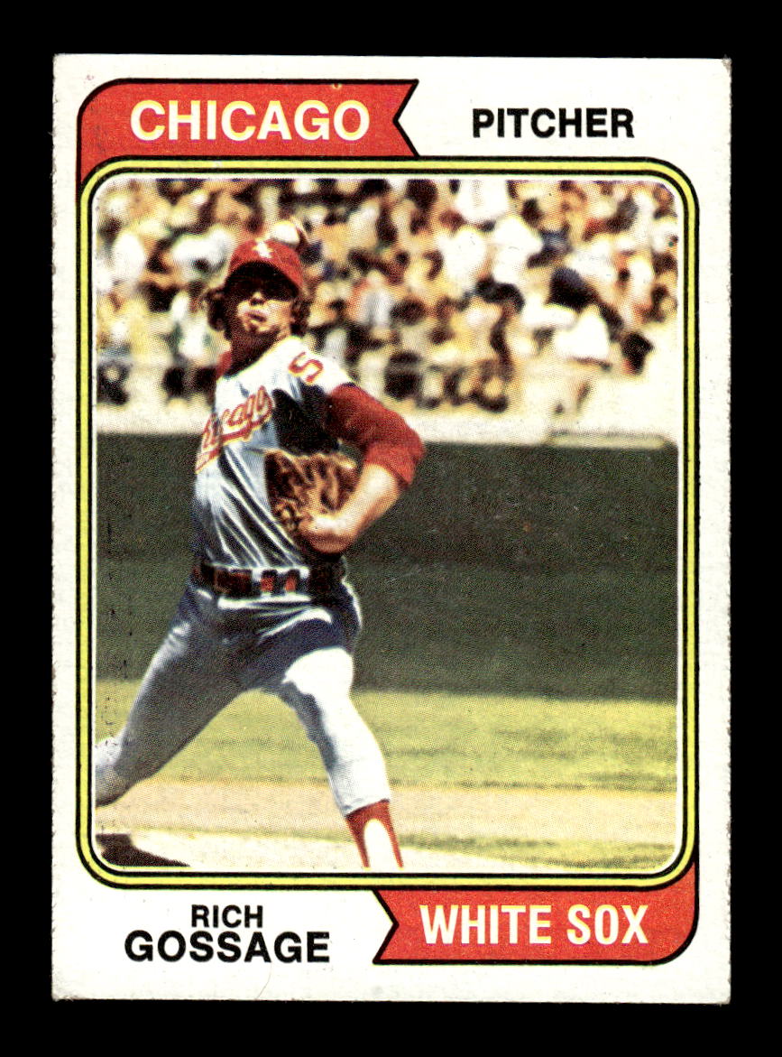 1974 Topps #542 Rich Gossage Chicago White Sox EX MM26013946