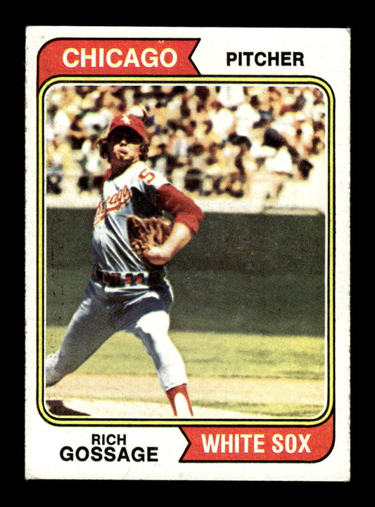 1974 Topps #542 Rich Gossage Chicago White Sox EX MM26013946