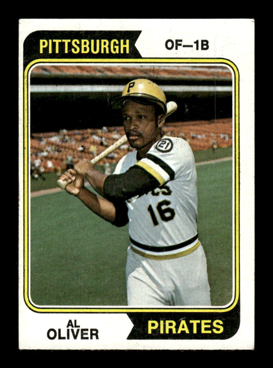 1974 Topps #52 Al Oliver Pittsburgh Pirates EX MM26013947