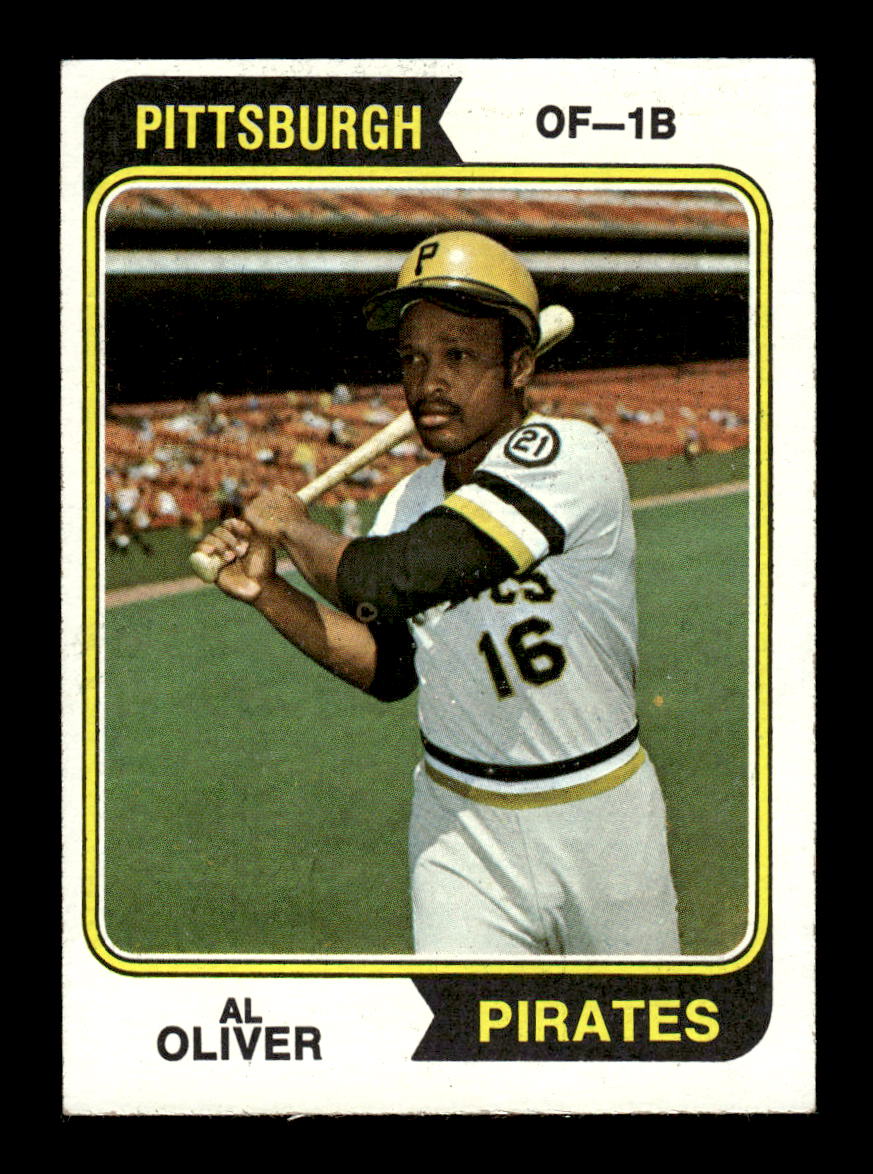 1974 Topps #52 Al Oliver Pittsburgh Pirates EX MM26013949