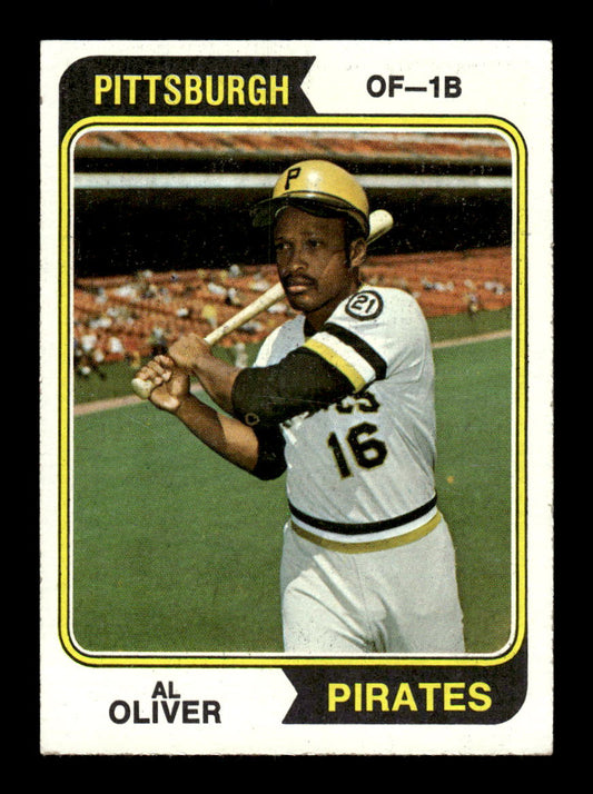1974 Topps #52 Al Oliver Pittsburgh Pirates EX MM26013951