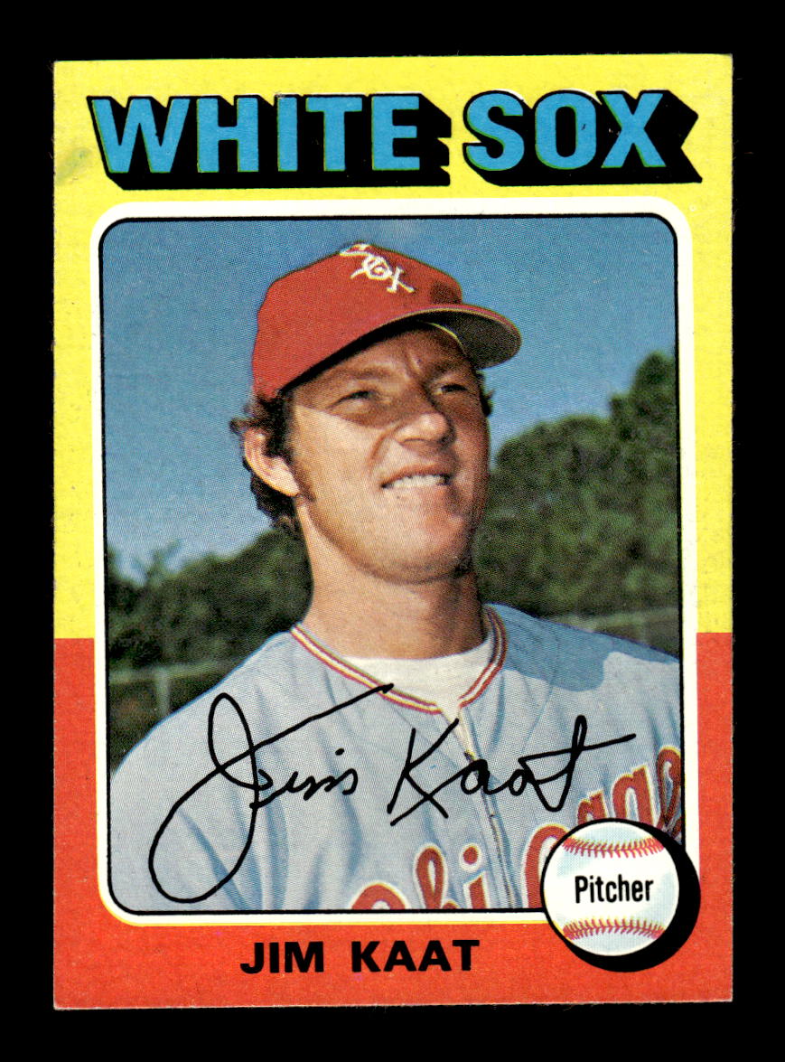 1975 Topps #243 Jim Kaat Chicago White Sox EX MM26013959
