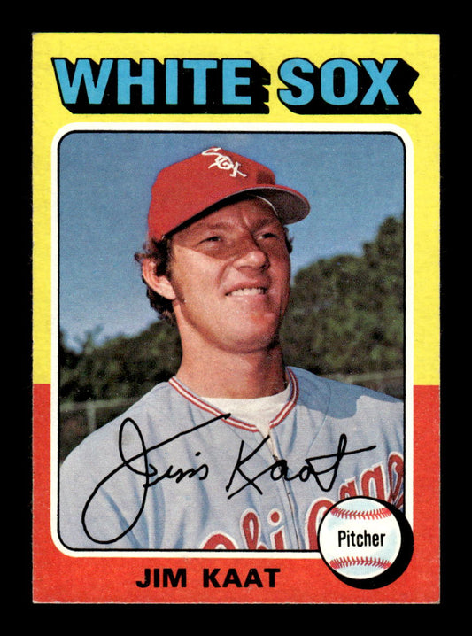 1975 Topps #243 Jim Kaat Chicago White Sox EX MM26013961