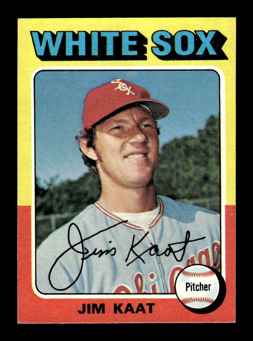 1975 Topps #243 Jim Kaat Chicago White Sox EX MM26013963