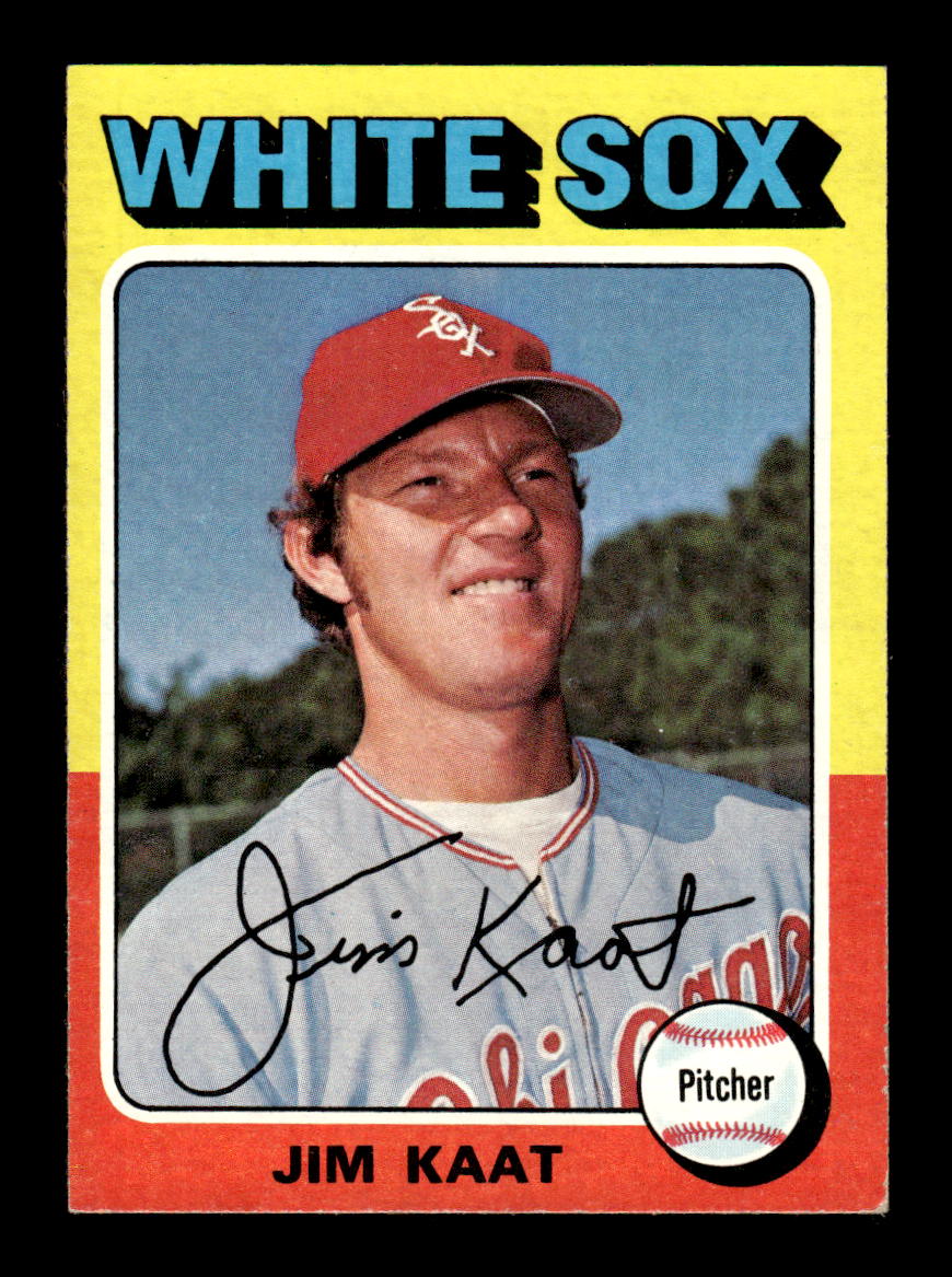 1975 Topps #243 Jim Kaat Chicago White Sox EX MM26013969