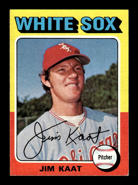 1975 Topps #243 Jim Kaat Chicago White Sox EX MM26013969