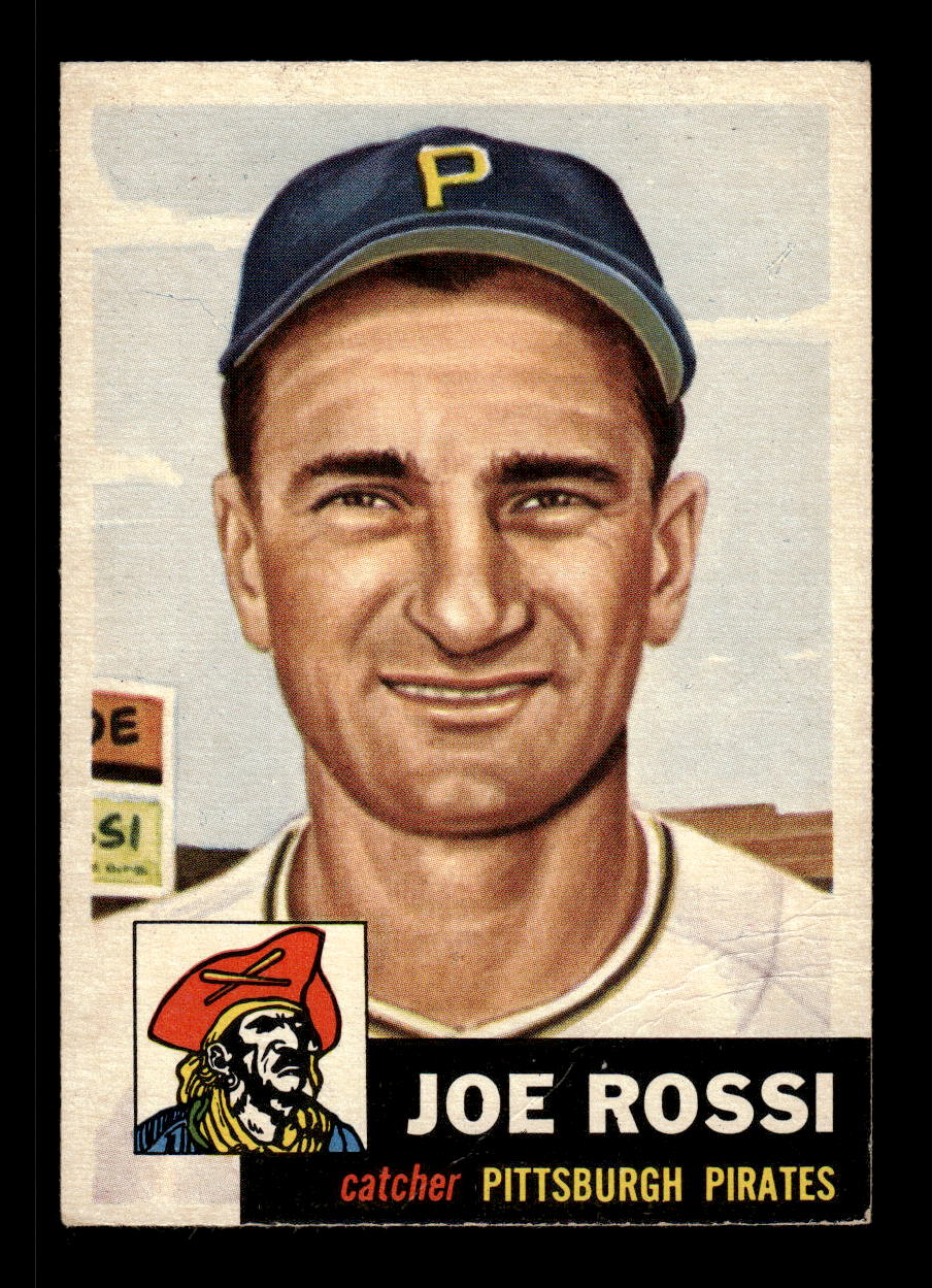 1953 Topps #74 Joe Rossi Pittsburgh Pirates Poor MM26013982