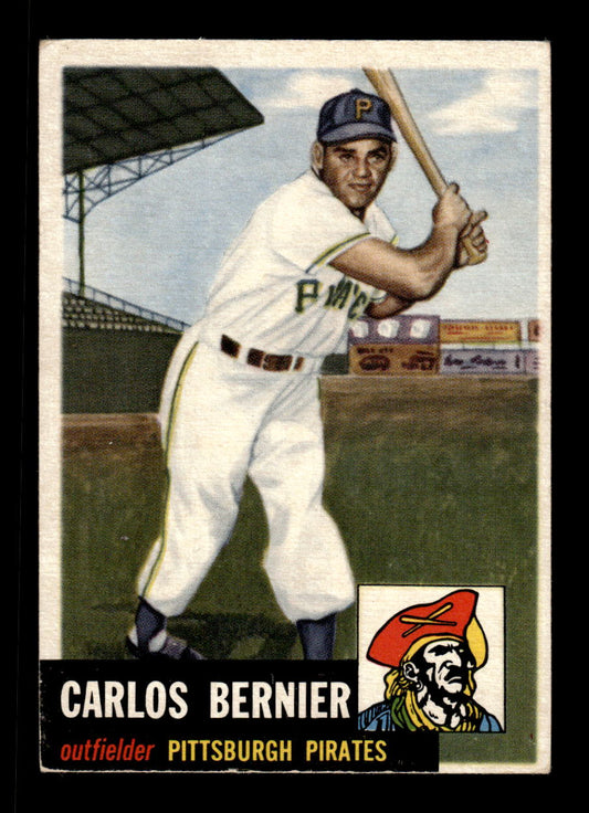 1953 Topps #243 Carlos Bernier Pittsburgh Pirates VG MM26013994