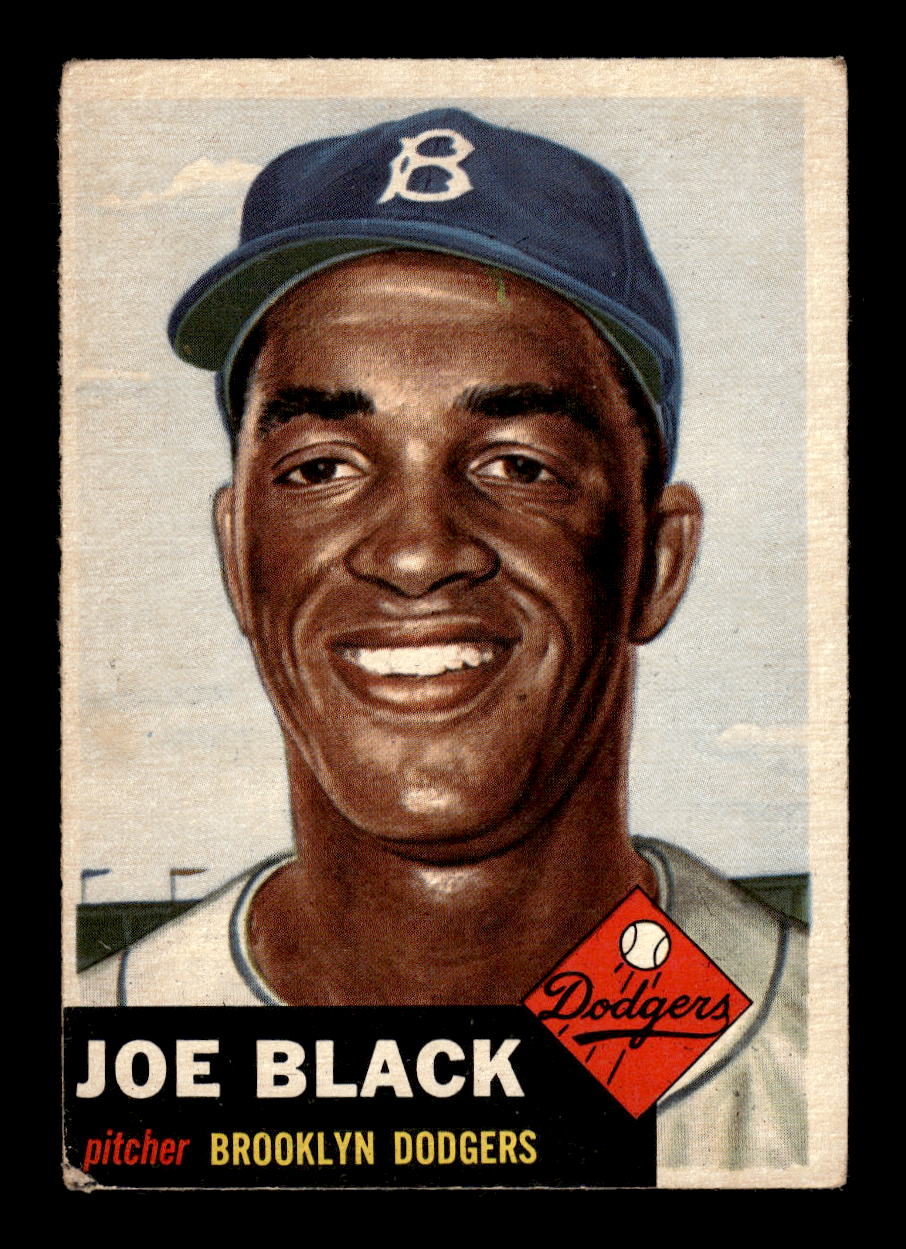 1953 Topps #81a Joe Black Brooklyn Dodgers G/VG MM26014000