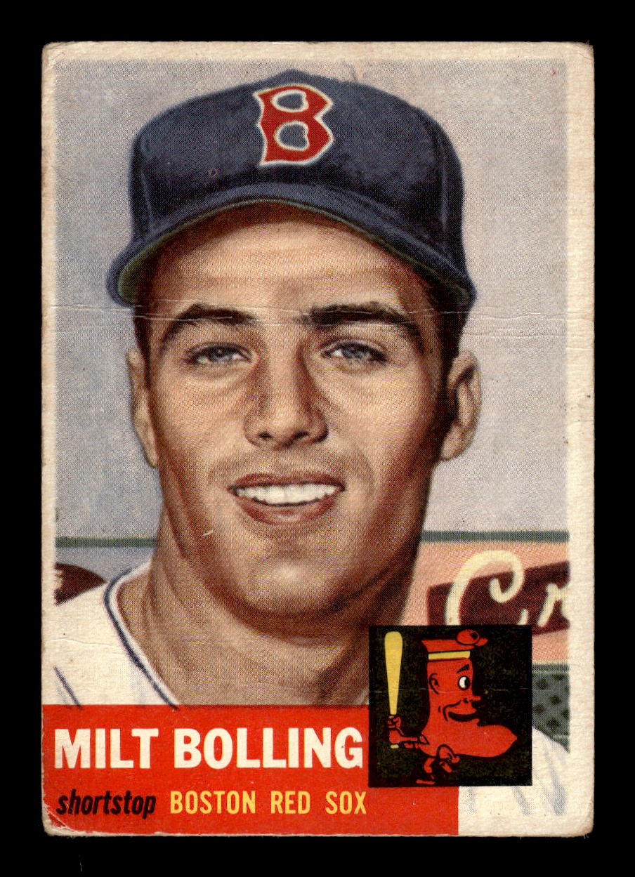 1953 Topps #280 Milt Bolling Boston Red Sox Poor MM26014001