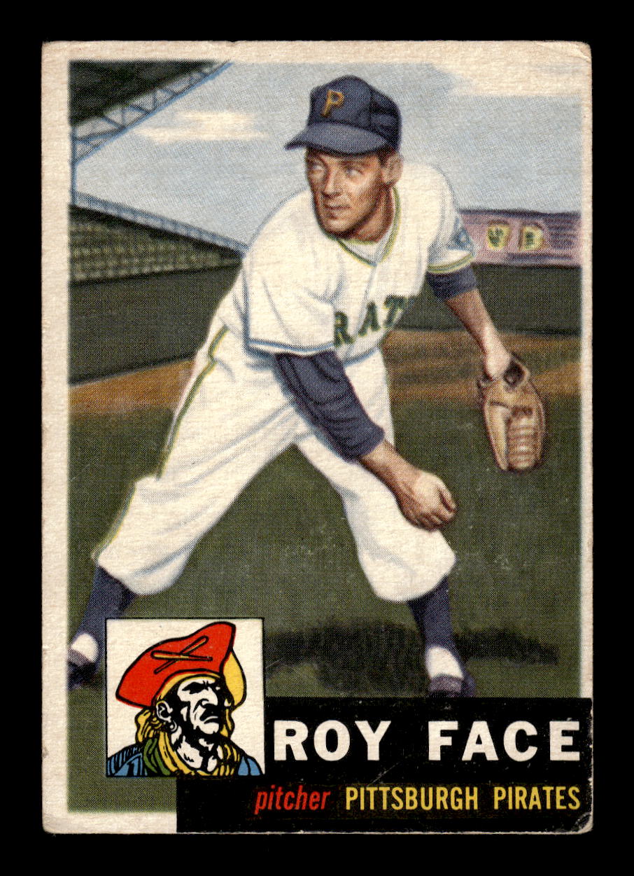 1953 Topps #246 Roy Face Pittsburgh Pirates VG MM26014002