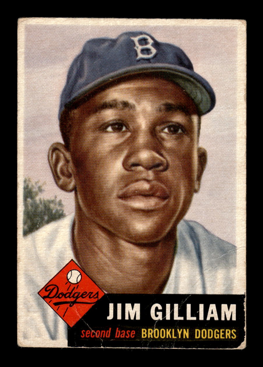 1953 Topps #258 Jim Gilliam Brooklyn Dodgers G/VG MM26014004