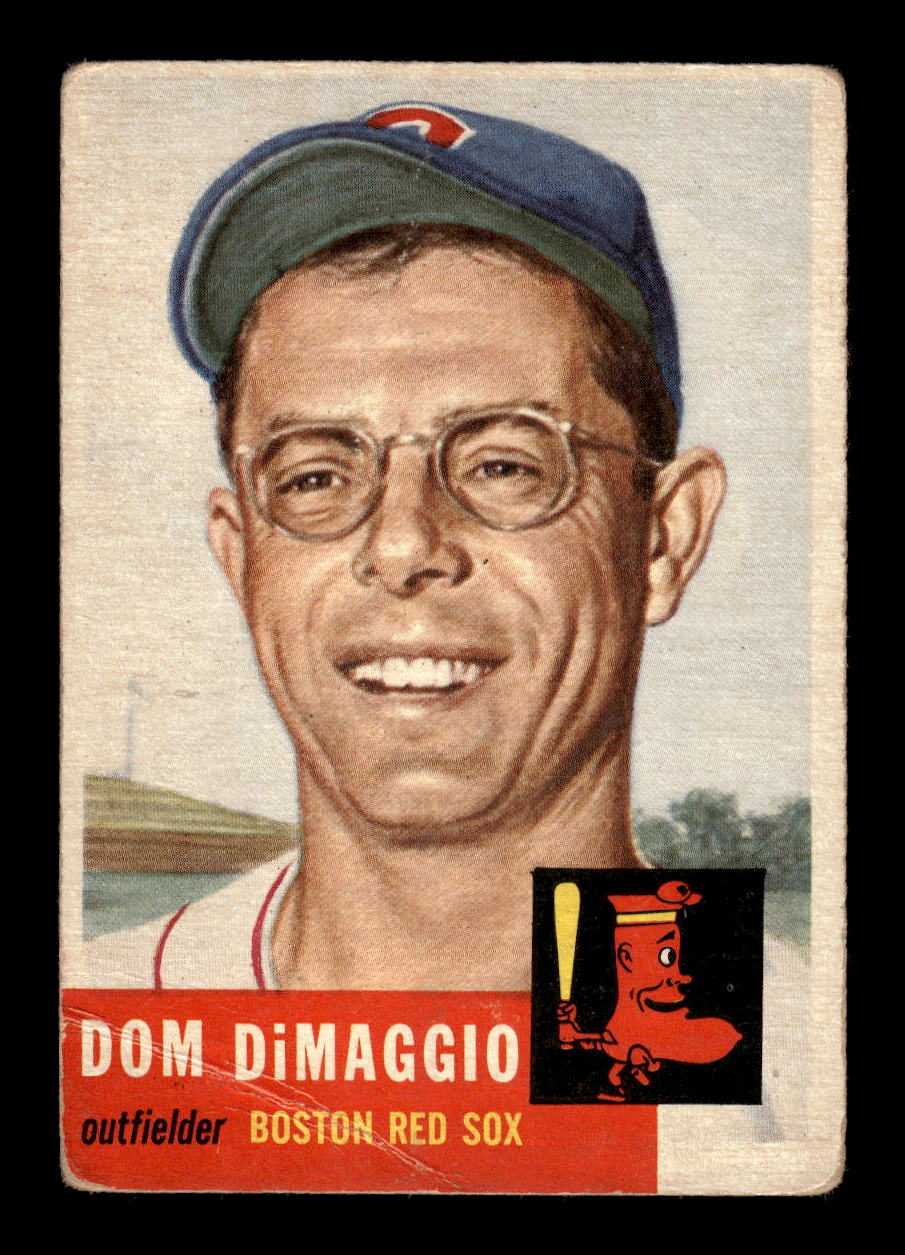 1953 Topps #149b Dom Dimaggio Boston Red Sox Poor MM26014005