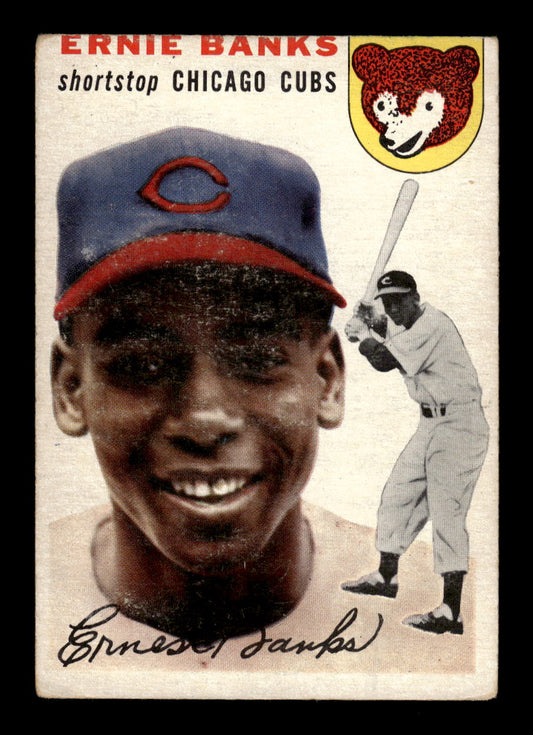 0003 - 1954 Topps #94 Ernie Banks Chicago Cubs G/VG MM26014010