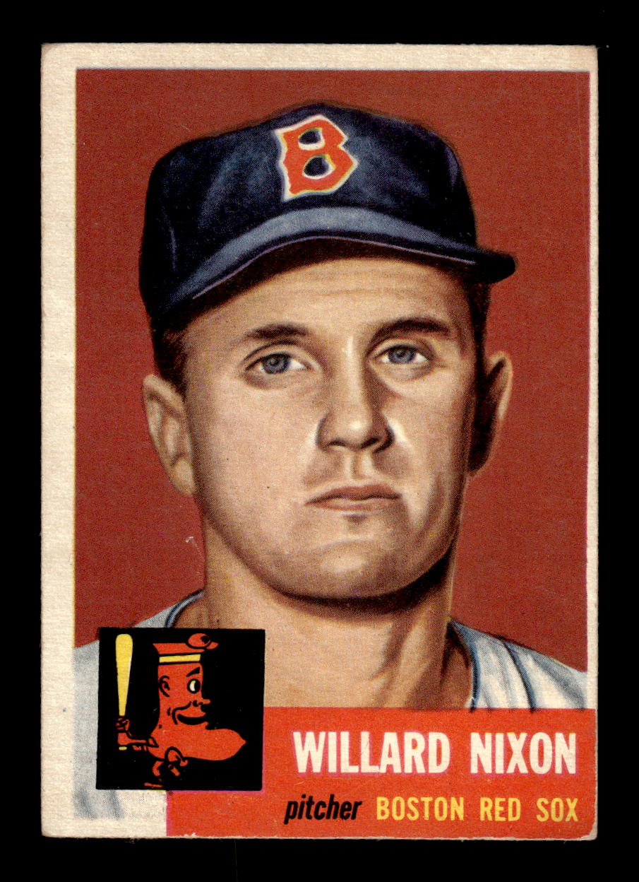 1953 Topps #30 Willard Nixon Boston Red Sox VG MM26014016